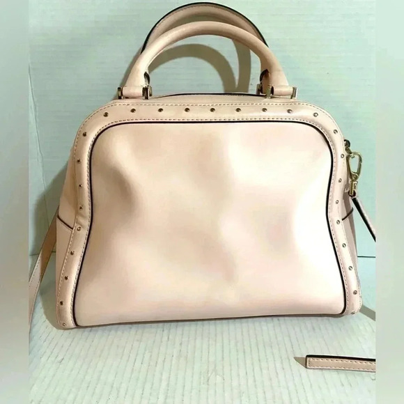 Kate spade pink leather satchel handbag - Picture 2 of 12